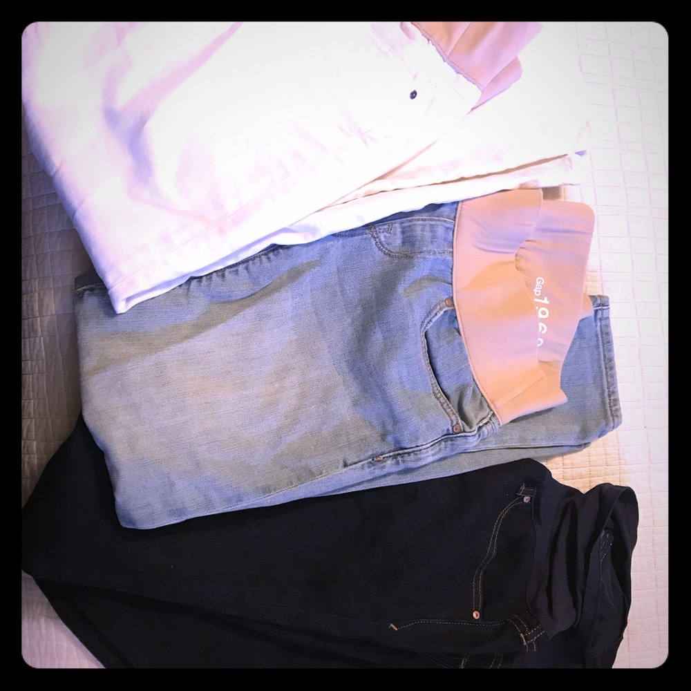 Gap Maternity Jeans Bundle